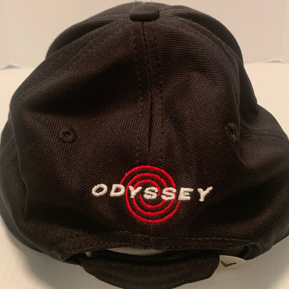 Callaway Golf: X-Hot Hat: Black Adjustable Hat Adult Size: Very Good Condition - Picture 3 of 7